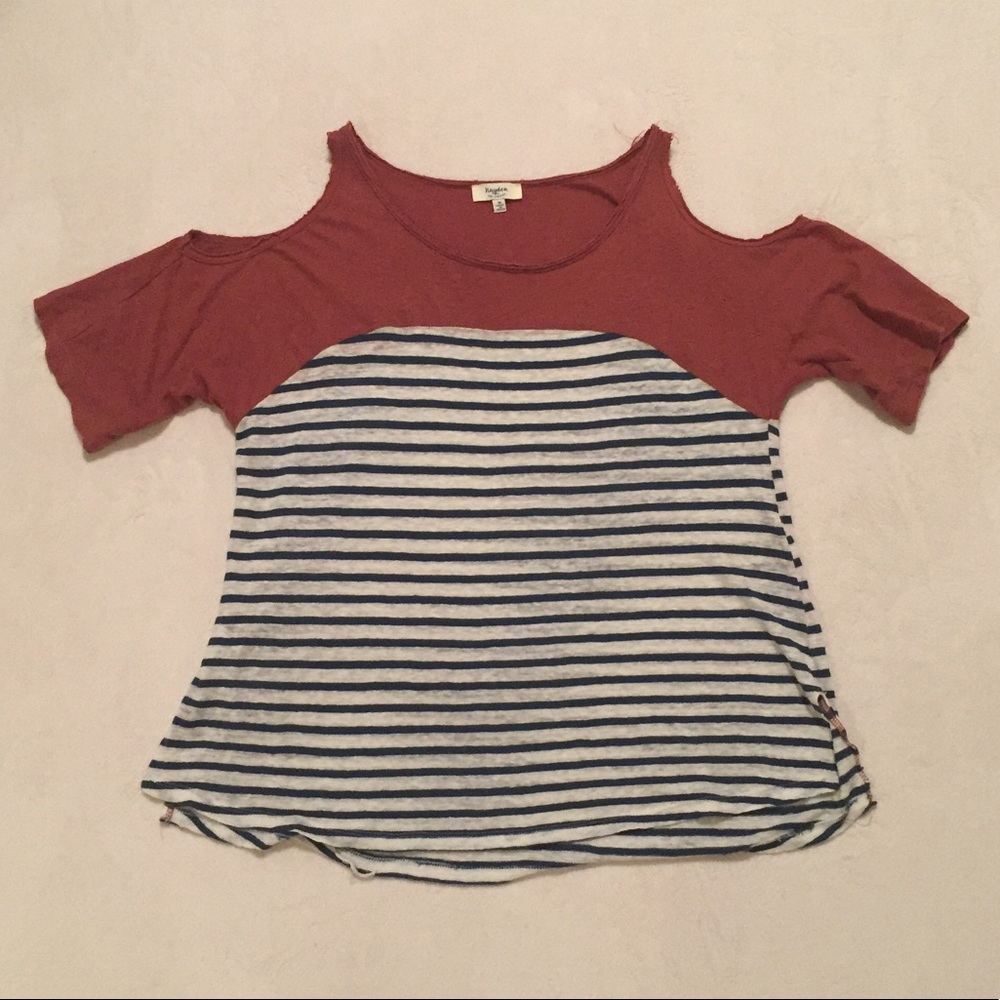 Cold Shoulder Boutique Top